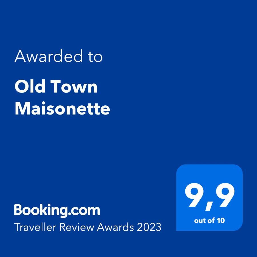 Old Town Maisonette Rhodes City Exterior foto